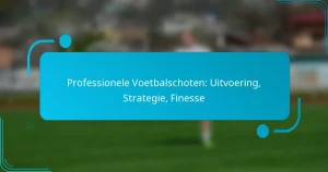 Professionele Voetbalschoten: Uitvoering, Strategie, Finesse